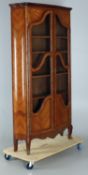 Y A French kingwood and rosewood bookcase