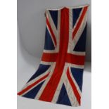 A vintage long Union Flag - or Union Jack