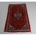 Eastern Kayam; a modern small Persian rug in the Tarabad pattern