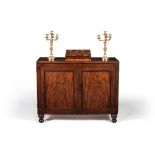 A Regency mahogany collector's cabinet, circa 1815