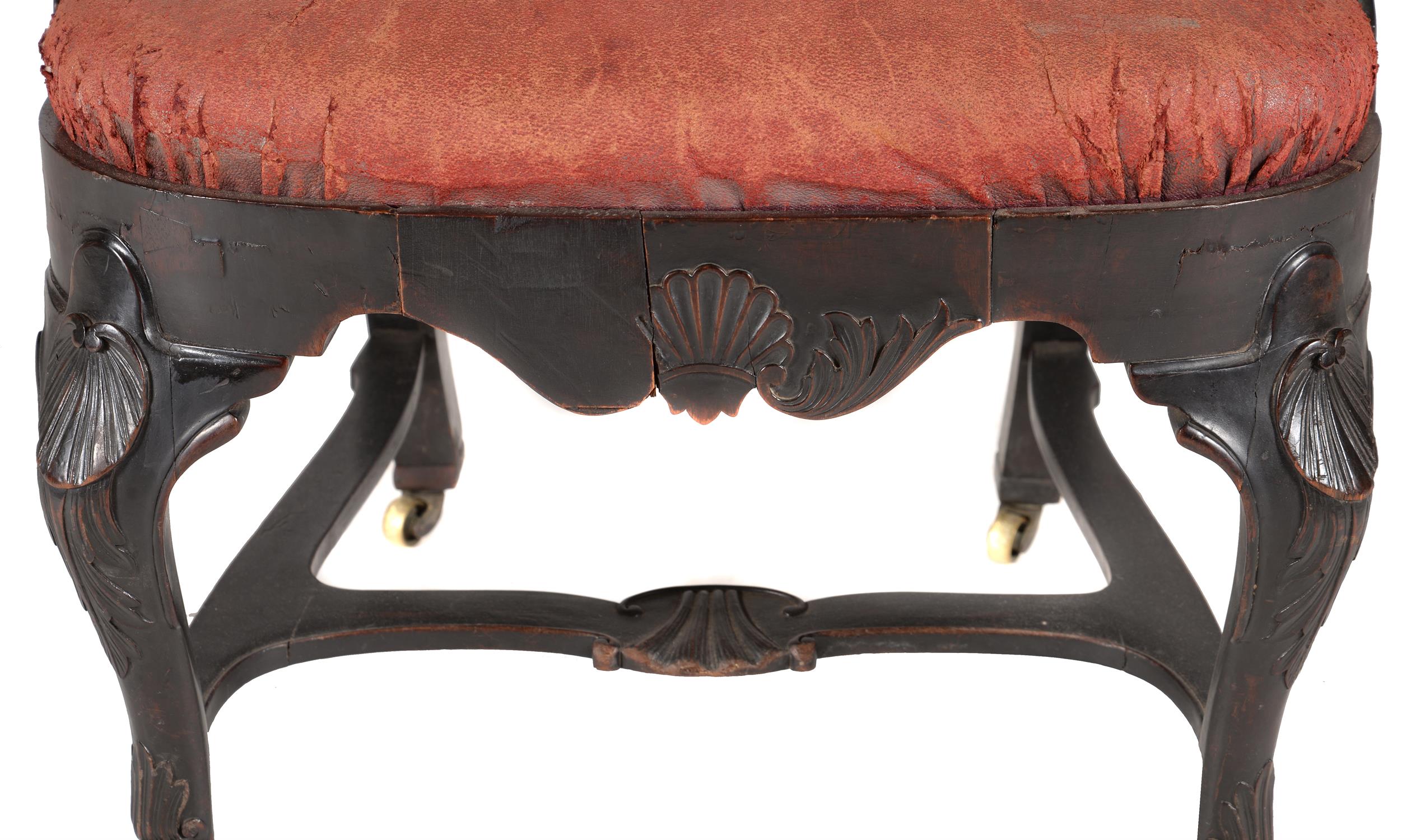 An Irish George II mahogany armchair, circa 1750 - Image 5 of 5