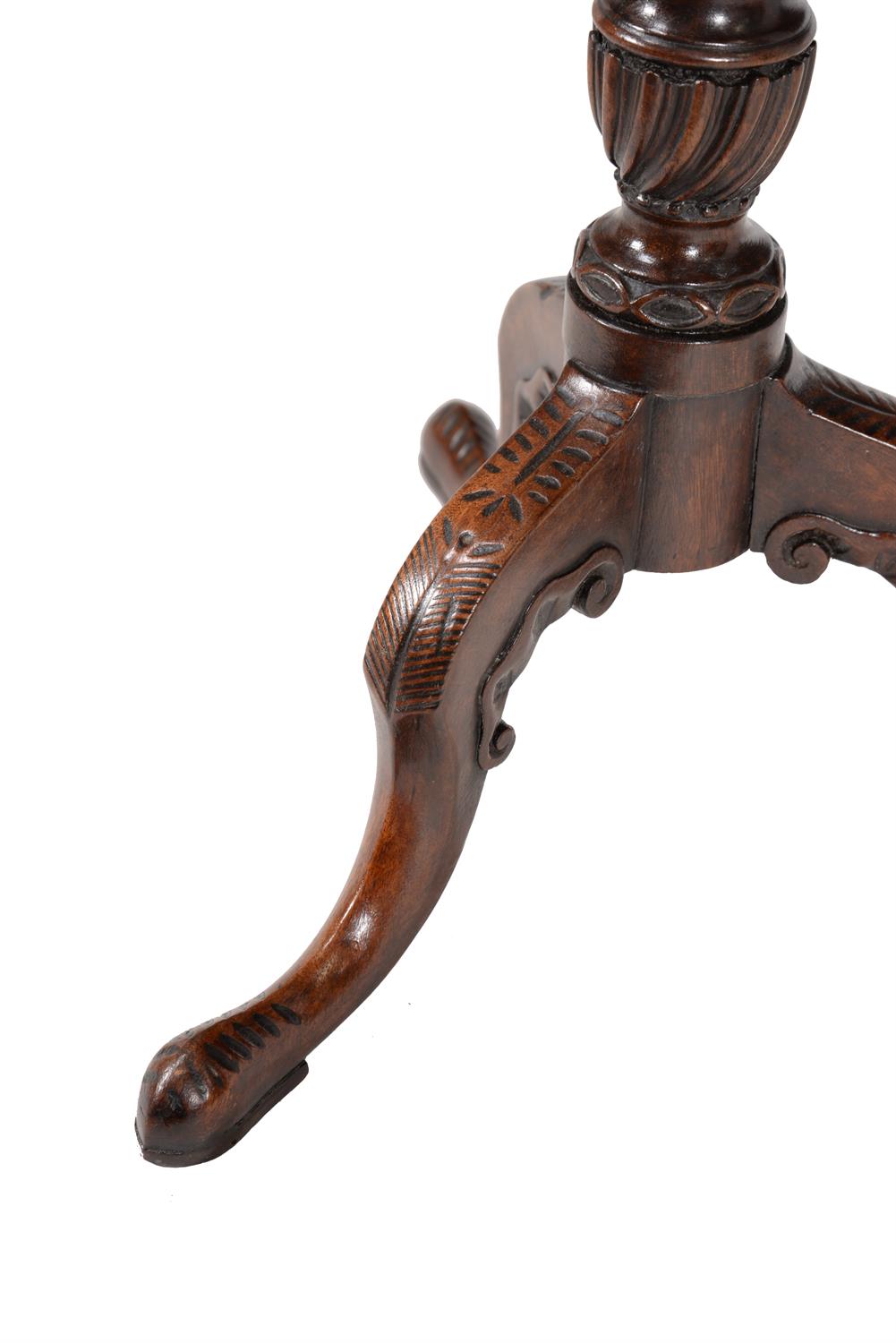 A George II mahogany candle stand circa 1750 - Image 3 of 3