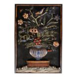 An Italian or possibly French pietra dura plaque, late 17th/18th century