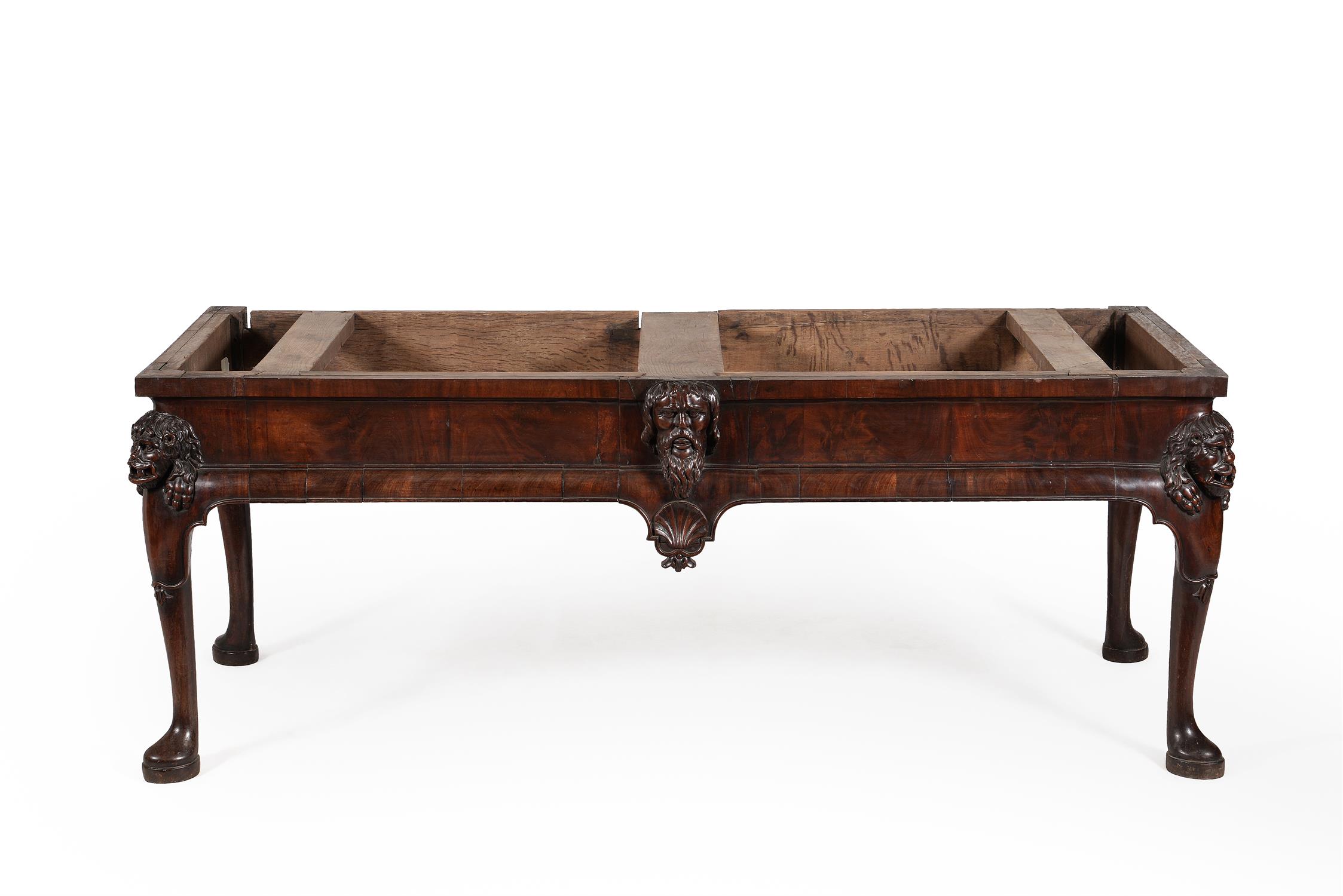 An Irish George II mahogany console or side table, circa 1730 - Image 3 of 7