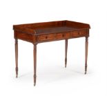 A Regency mahogany dressing table, attributed to Gillows, circa 1815