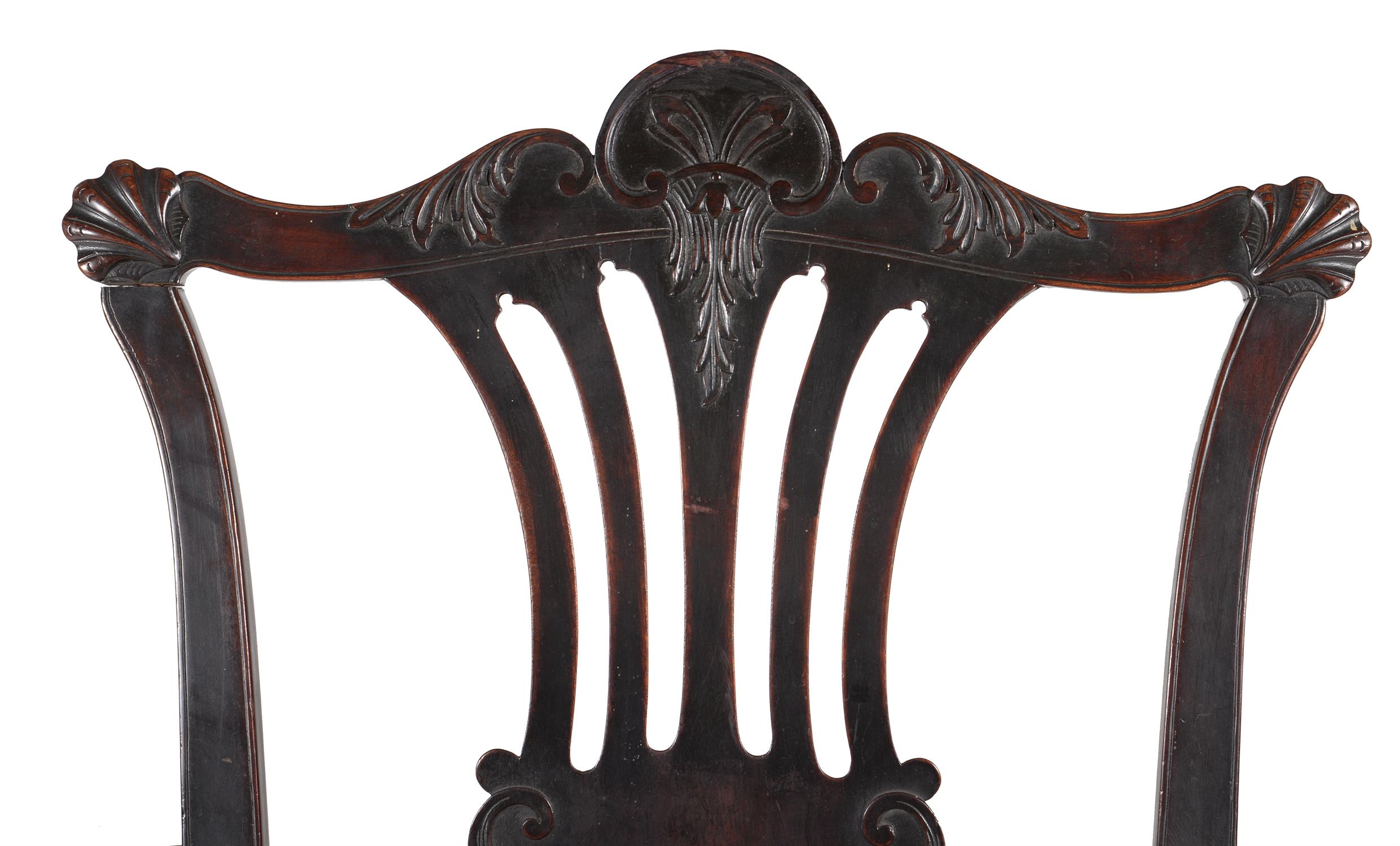 An Irish George II mahogany armchair, circa 1750 - Image 2 of 5