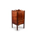 A George III mahogany night commode by GILLOWS, circa 1780