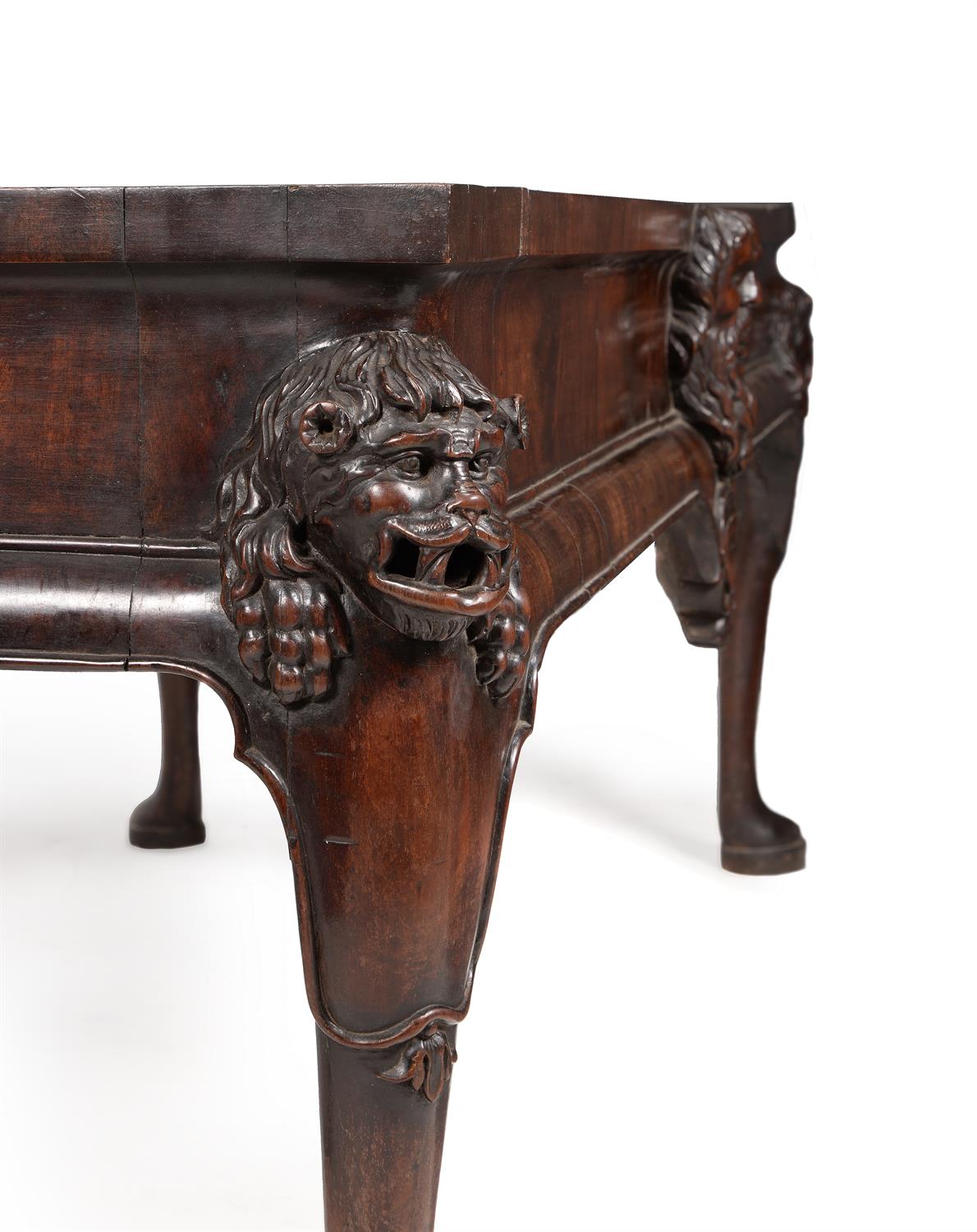 An Irish George II mahogany console or side table, circa 1730 - Image 6 of 7