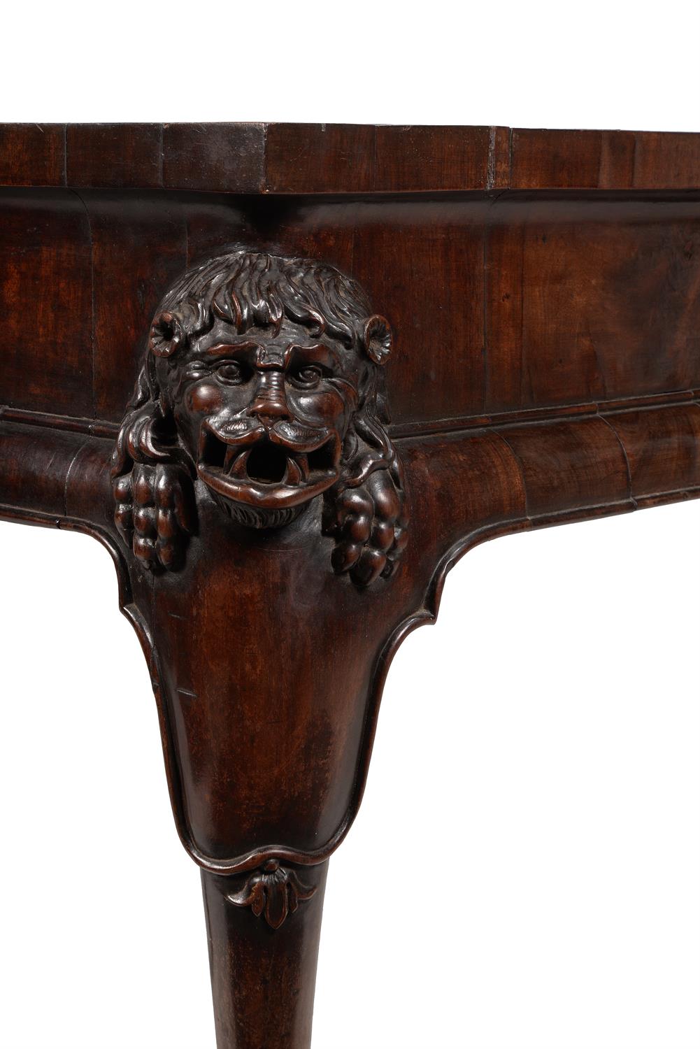 An Irish George II mahogany console or side table, circa 1730 - Image 5 of 7