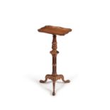 Y A George IV rosewood pedestal table or stand, almost certainly by Gillows, circa 1825