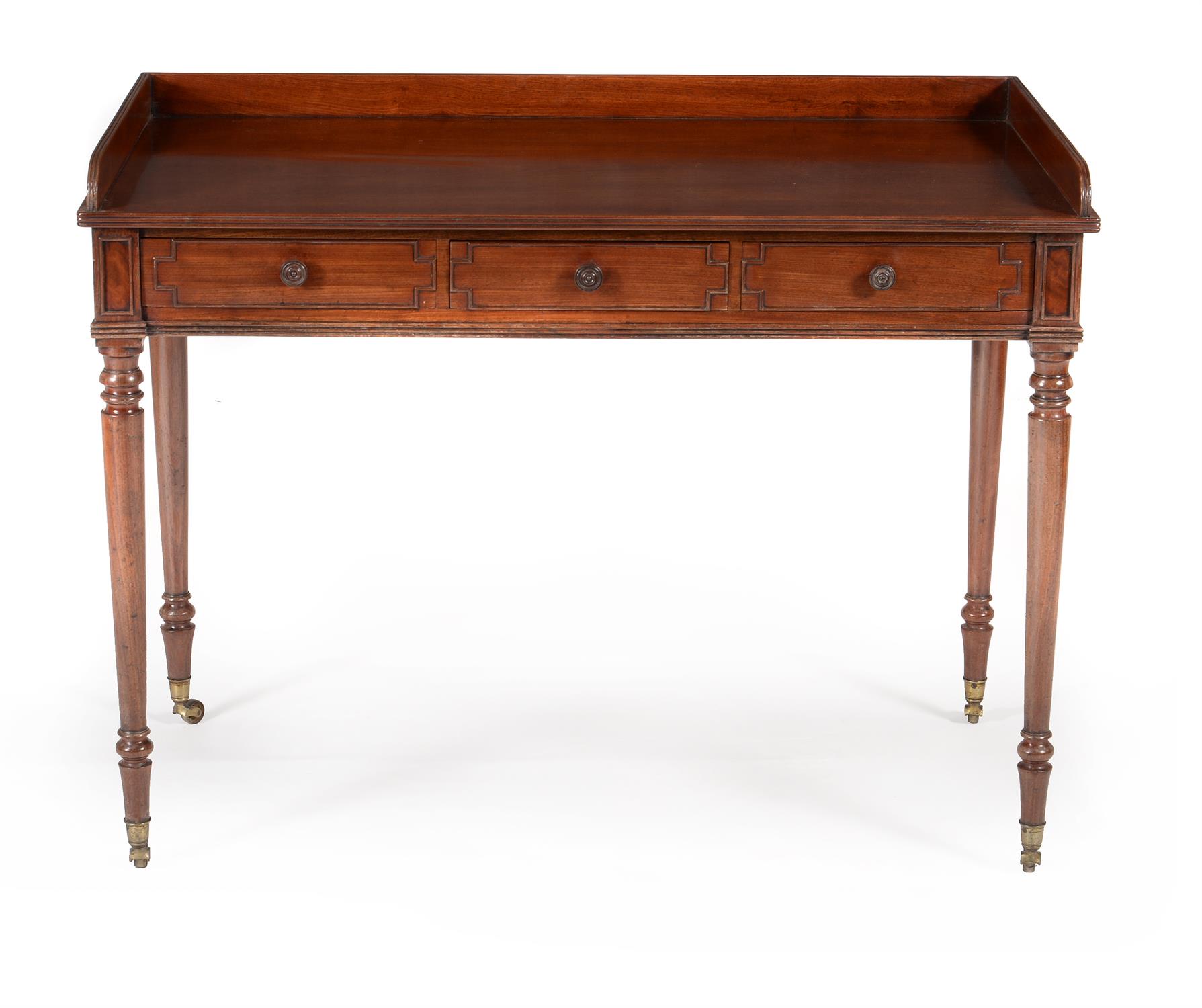 A Regency mahogany dressing table, attributed to Gillows, circa 1815 - Image 2 of 4