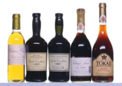 Mixed Sweet Wine from Hungary, France, South Africa