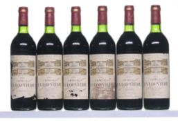 1983 Chateau La Louviere Rouge, Pessac Leognan