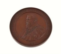 Scotland, Edinburgh, Opening of North Bridge 1897, bronze medal by A Kirkwood