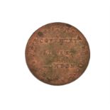 Middlesex, Coventry Street, Halfpenny 1795, a filtering stone