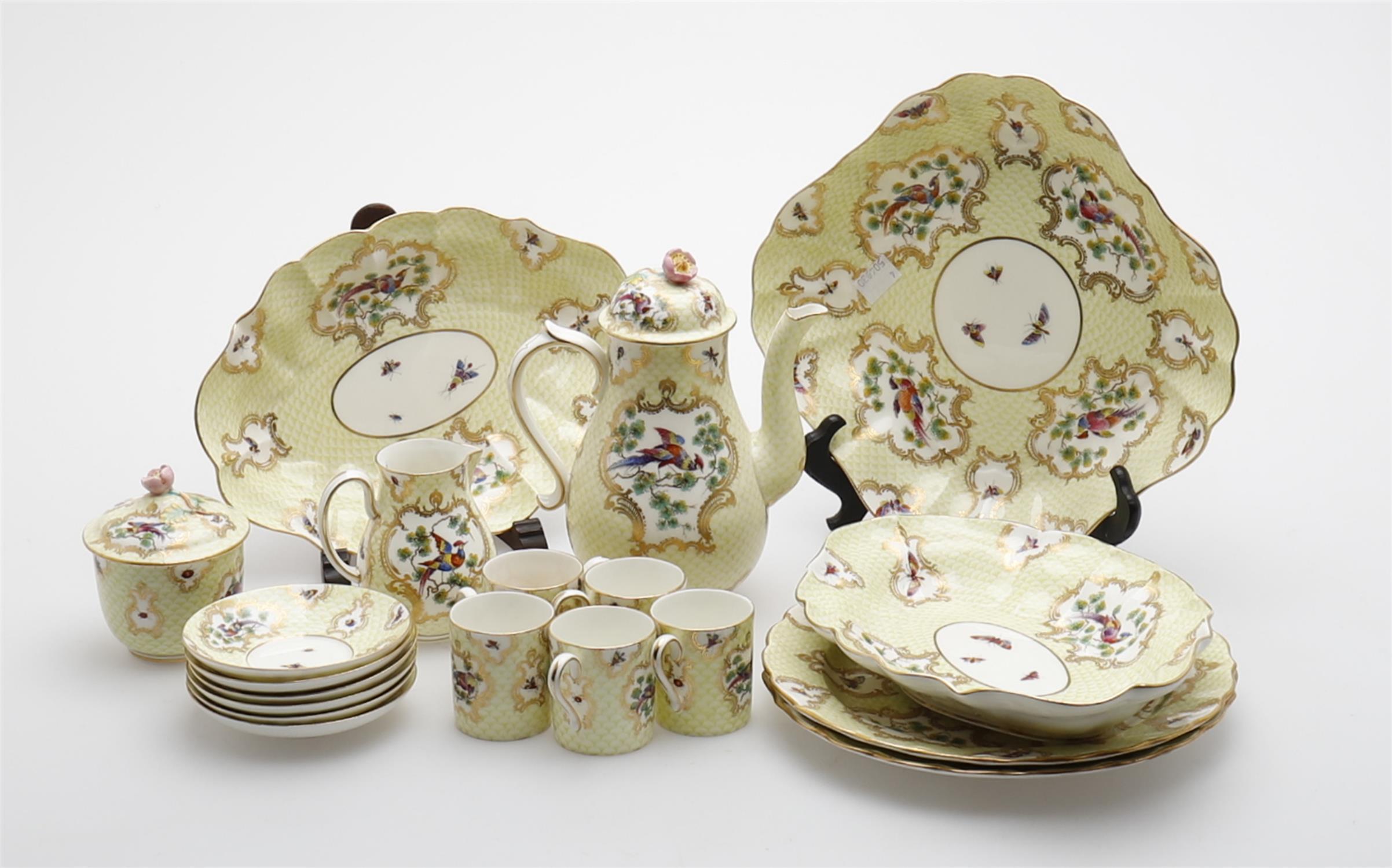 Royal Worcester part tea/coffee services and Copeland Spode plates - Image 2 of 8