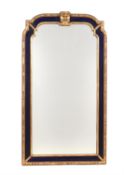 A 20th century gilt mirror in the early 18th century style