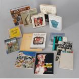 Assorted art reference books and catalogues