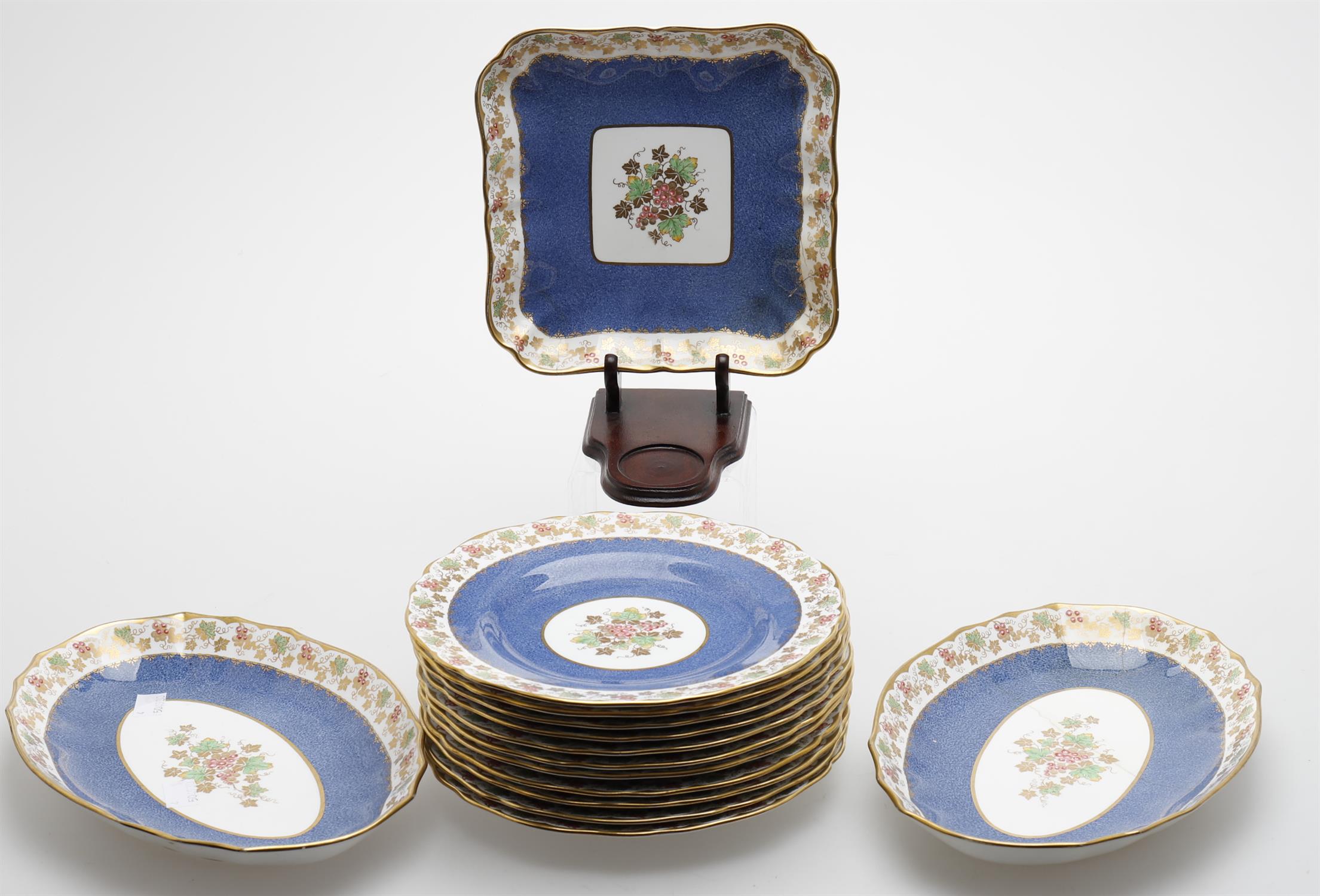 Royal Worcester part tea/coffee services and Copeland Spode plates - Image 5 of 8