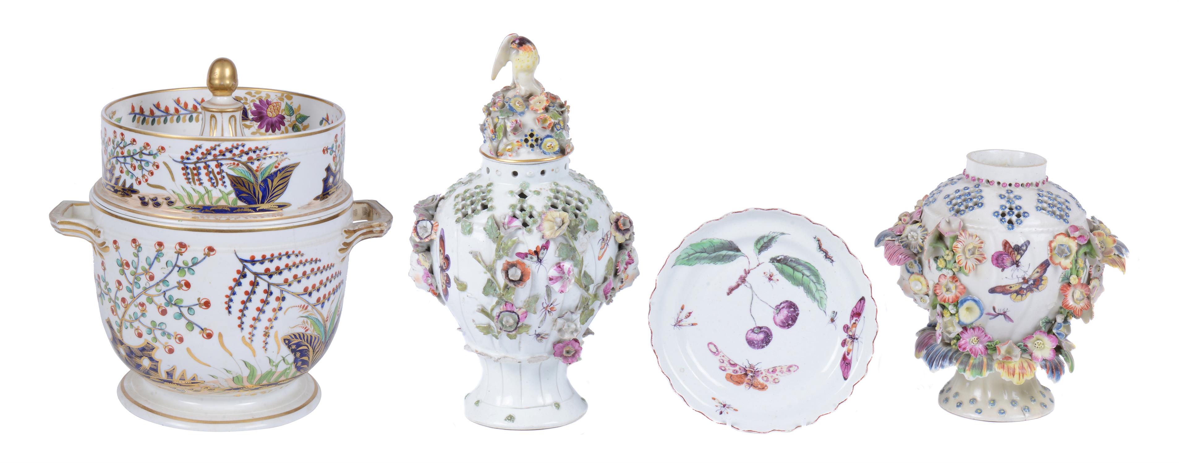 A selection of Derby porcelain