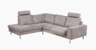 Boconcept, Denmark, a grey upholstered corner sofa