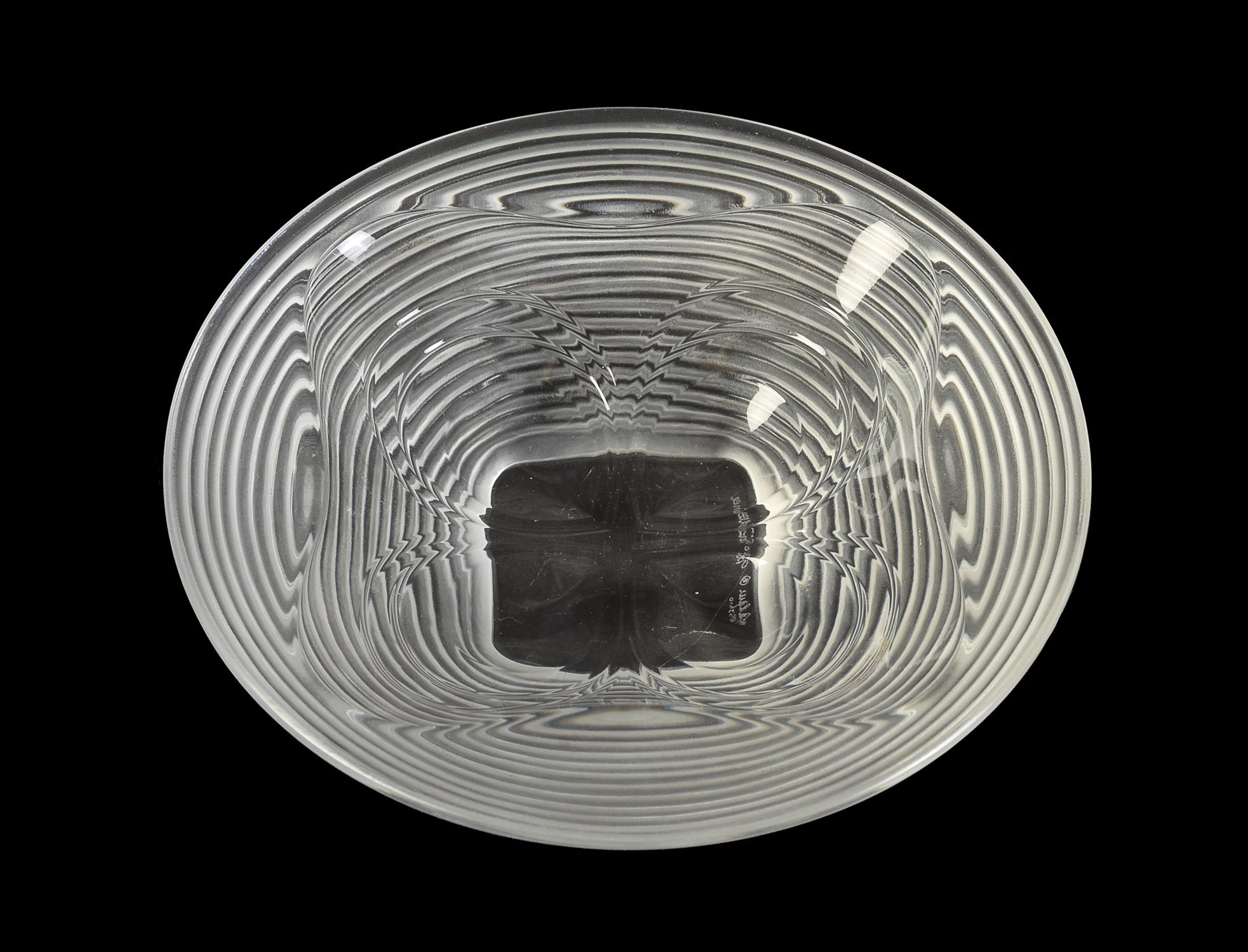 Lalique, Cristal Lalique, four cendriers - Image 3 of 7