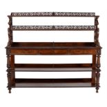 Y A George IV rosewood serving table