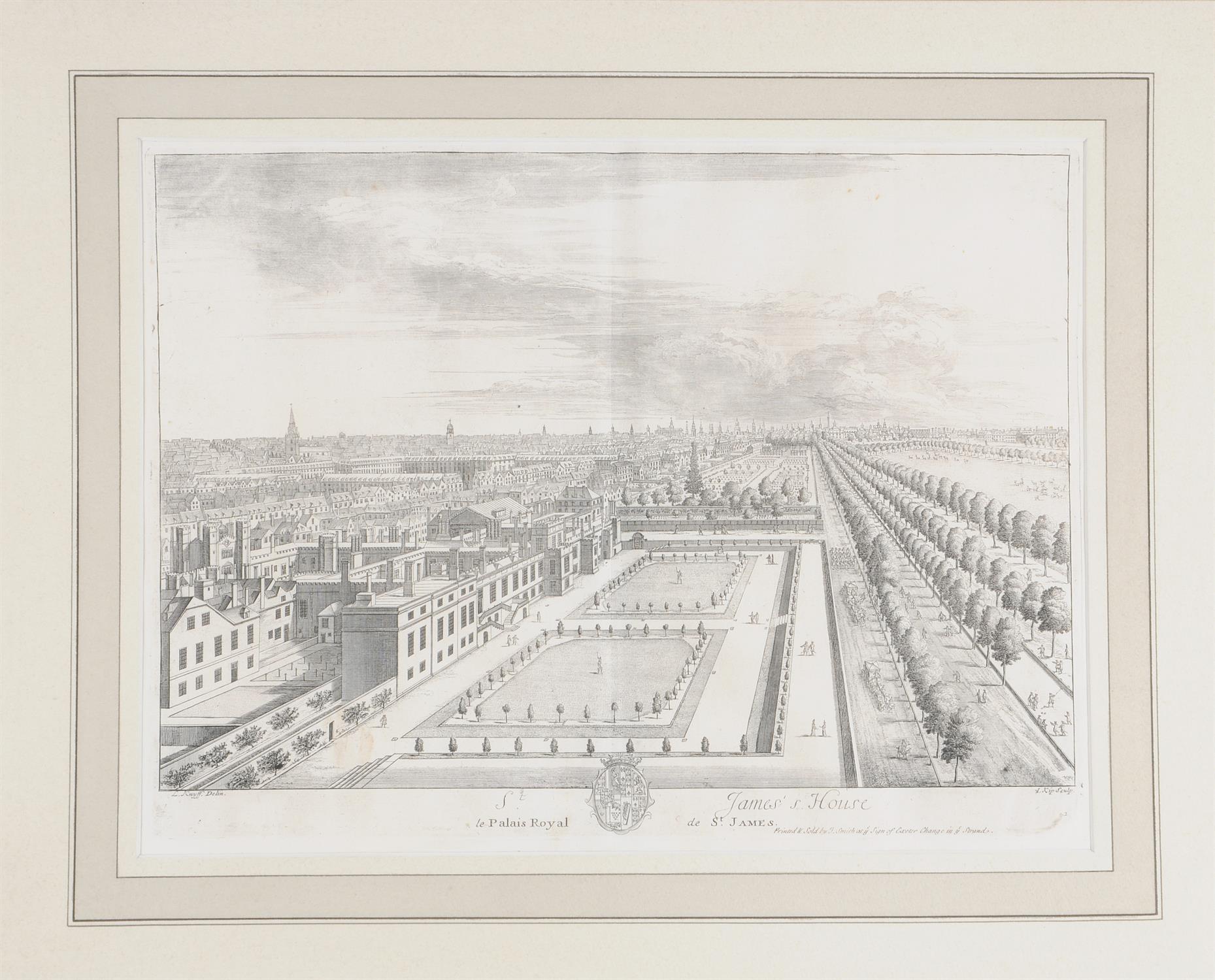 After Leonard Knyff (Dutch 1650-1721), A set of 10 architectural engravings - Image 6 of 12