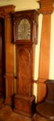 A George I walnut longcase clock