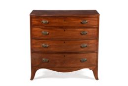 A Regency mahogany chest of drawers