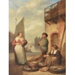 Circle of Abraham van Stry (Dutch 1753-1826), The fish sellers