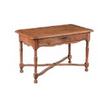 A French chestnut side table