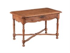 A French chestnut side table