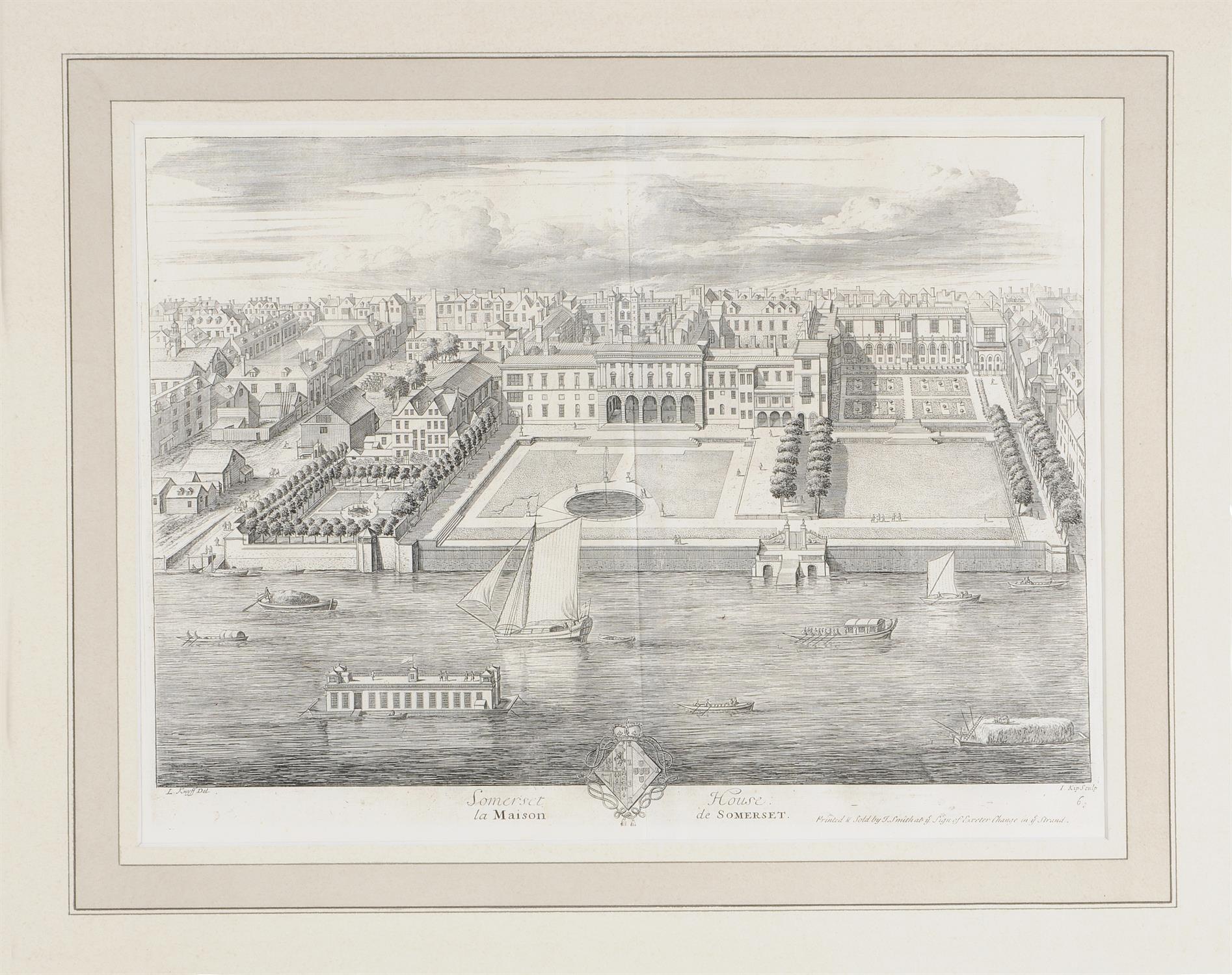 After Leonard Knyff (Dutch 1650-1721), A set of 10 architectural engravings - Image 11 of 12