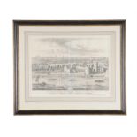 After Leonard Knyff (Dutch 1650-1721), A set of 10 architectural engravings