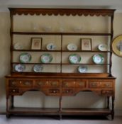 A George III oak dresser