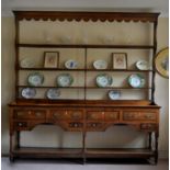 A George III oak dresser