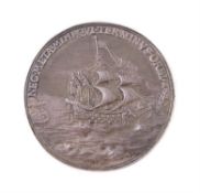 Charles I, Dominion of the Sea 1630, silver medal