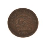 Isle of Man, James Stanley, Earl of Derby, Penny 1733