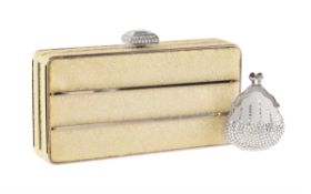 Judith Leiber, a sponge crystal clutch bag