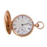 Elgin, Lady's gold coloured full hunter pocket watch