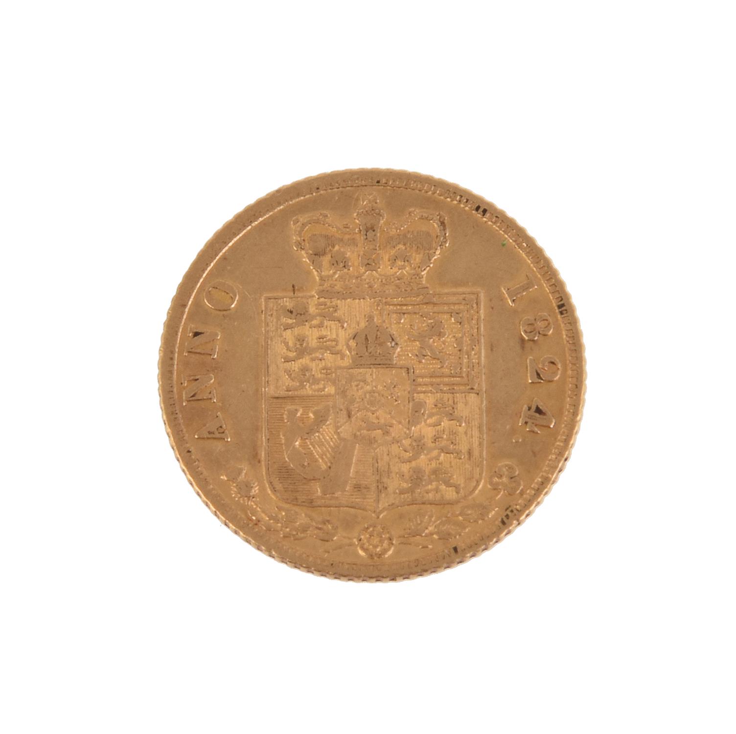 George IV, Half-Sovereign 1824 (S 3803) - Image 2 of 2