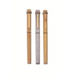 Cartier, Trinity, a silver coloured fountain pen