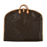 Louis Vuitton, a monogrammed canvas suit carrier