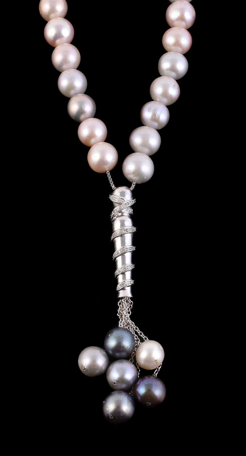 Cultured freshwater pearl prayer beads