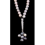 Cultured freshwater pearl prayer beads