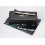 Caran d'Ache, Type 55 Ecridor, a rhodium plated roller ball pen