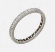 A first half of the 20th century diamond eternity ring