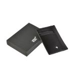 Montblanc, a black leather pocket writing pad