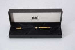 Montblanc, Meisterstuck, a black ball point pen